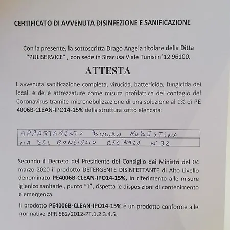 Dimora Modestina *
